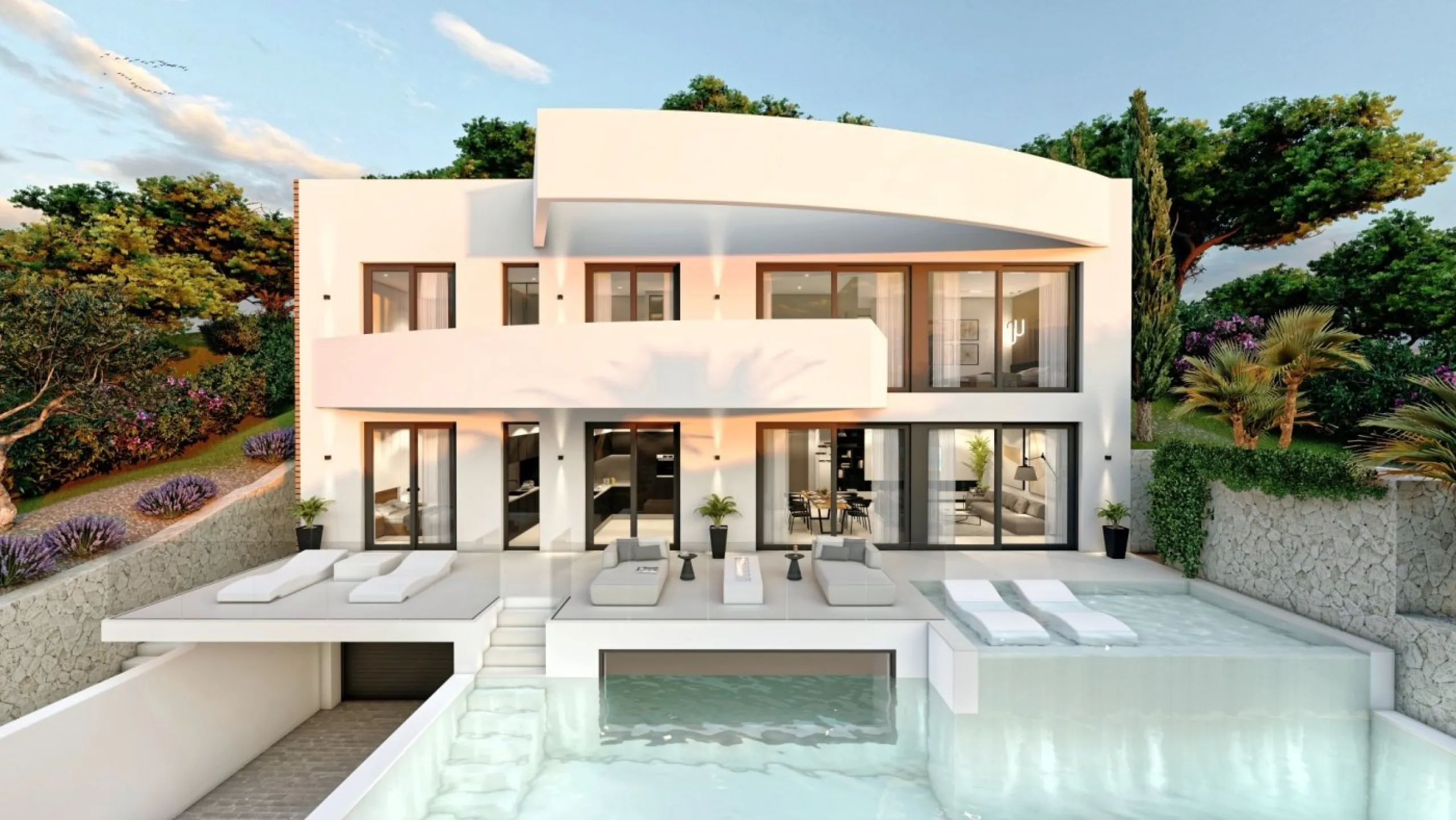Villa de lujo a medida en Sierra de Altea