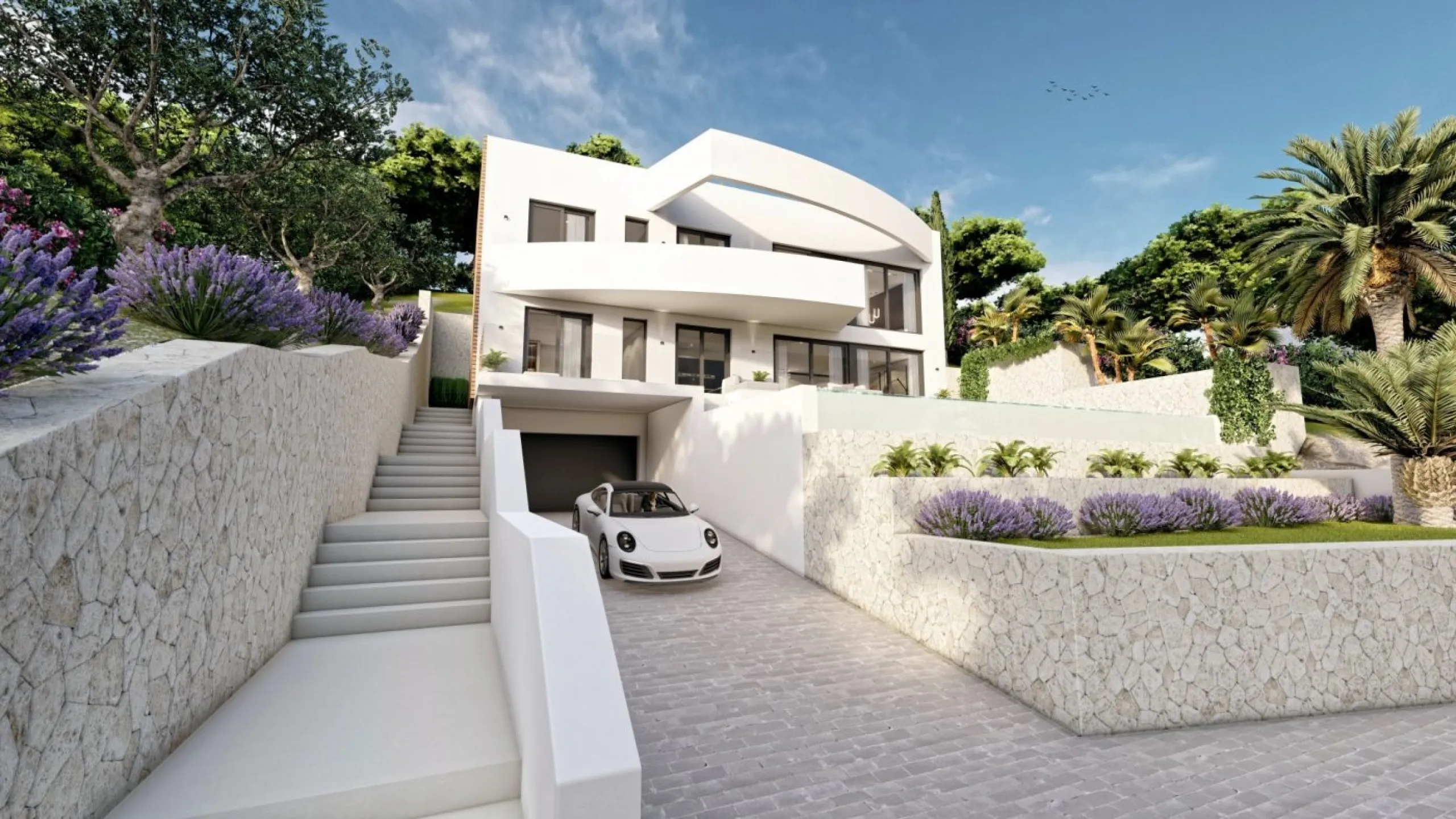 Villa de lujo a medida en Sierra de Altea