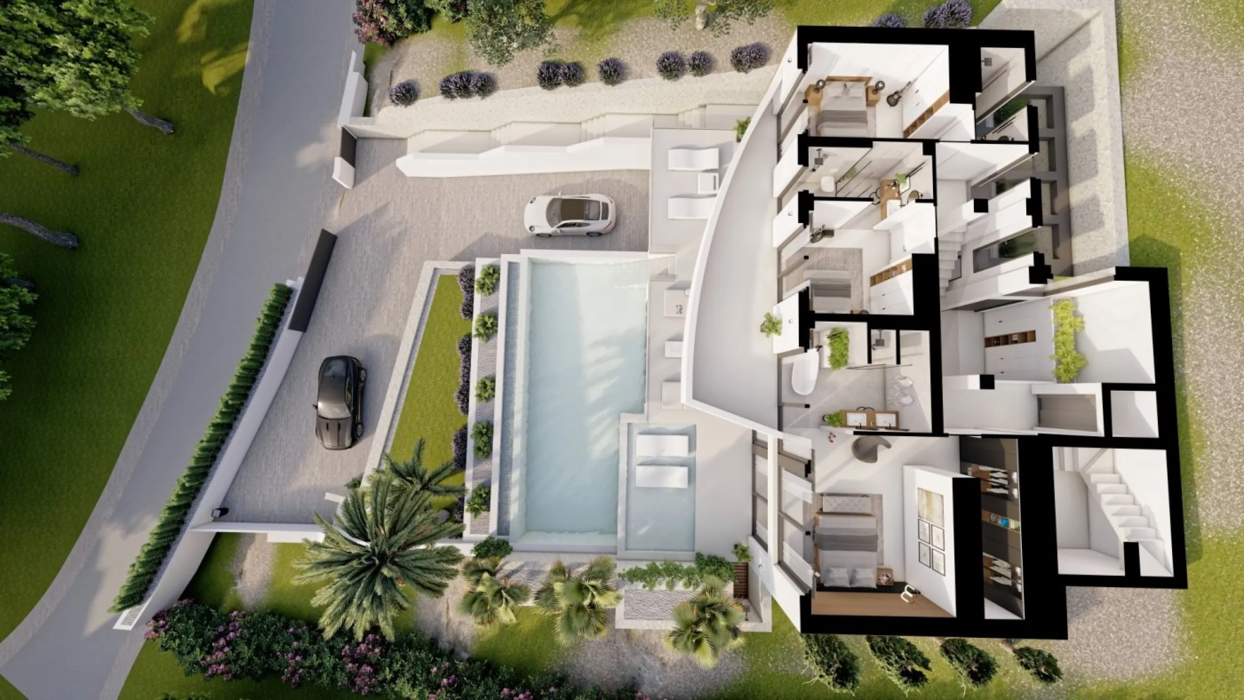 Villa de lujo a medida en Sierra de Altea