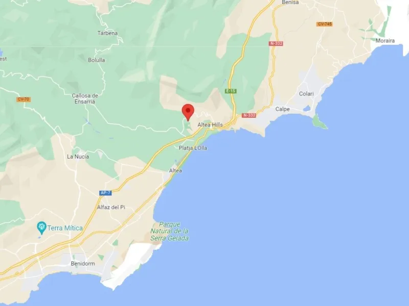 Villa de lujo a medida en Sierra de Altea