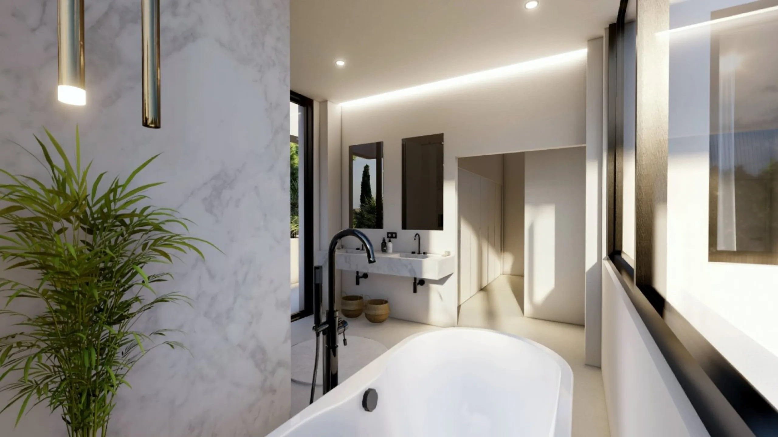 Luxury villa in the Bassetes area of ​​Benissa
