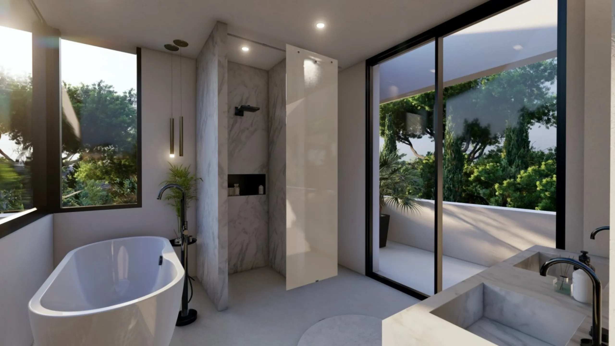 Luxury villa in the Bassetes area of ​​Benissa