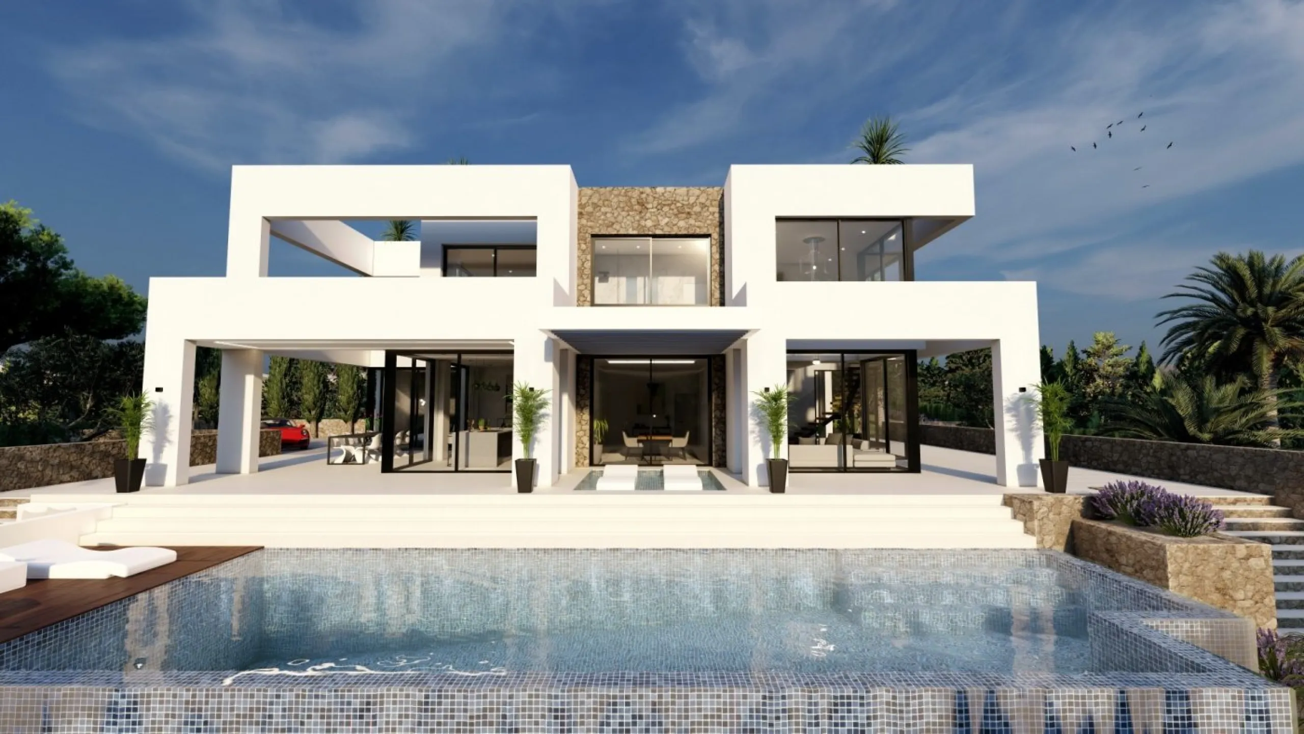 Luxury villa in the Bassetes area of ​​Benissa