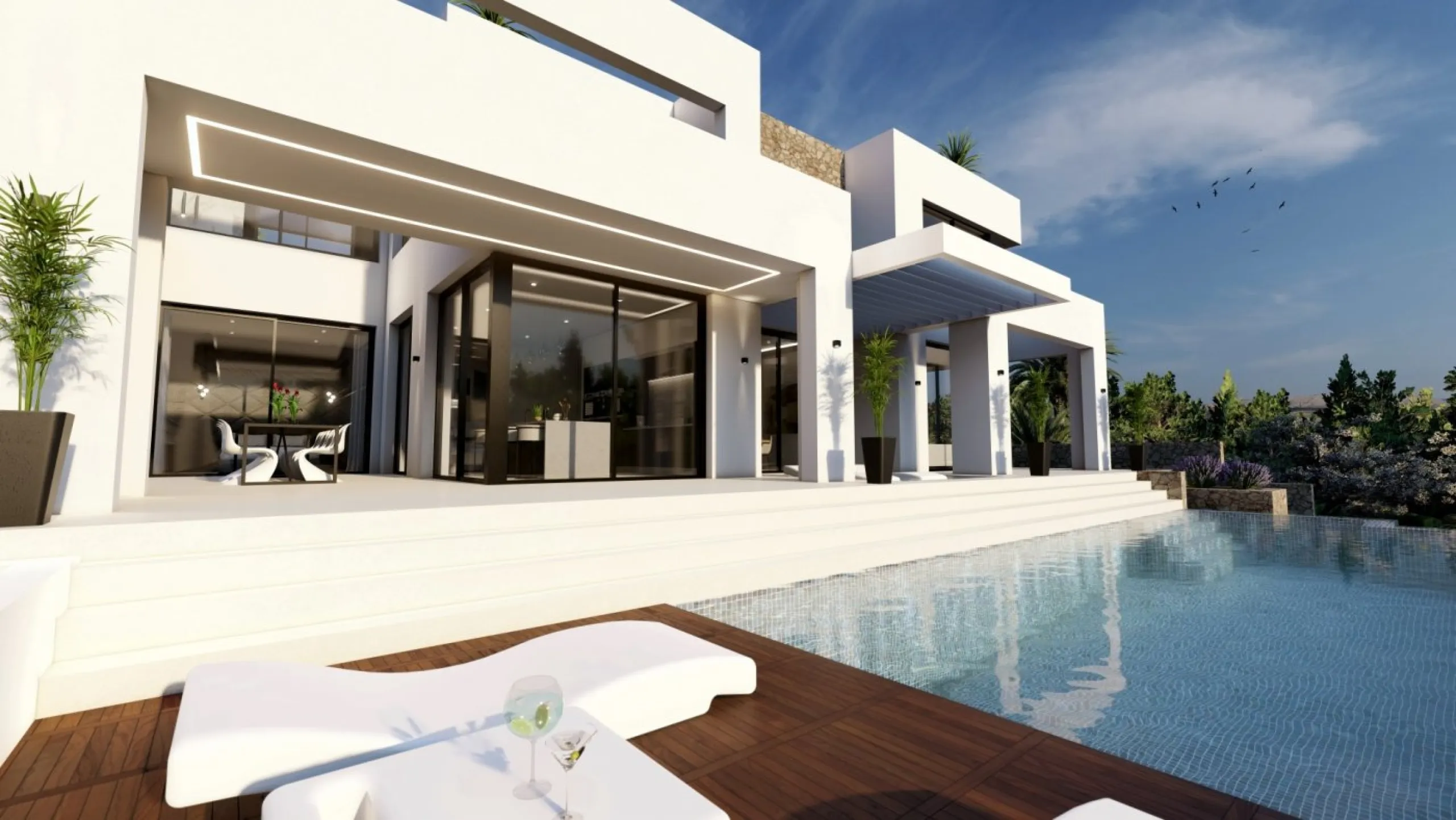 Luxury villa in the Bassetes area of ​​Benissa