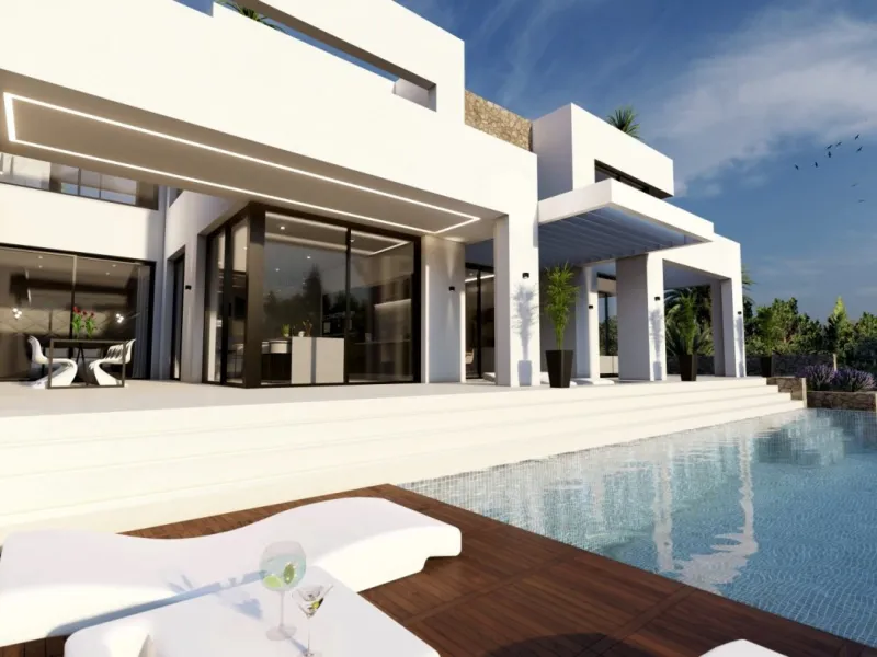 Luxury villa in the Bassetes area of ​​Benissa