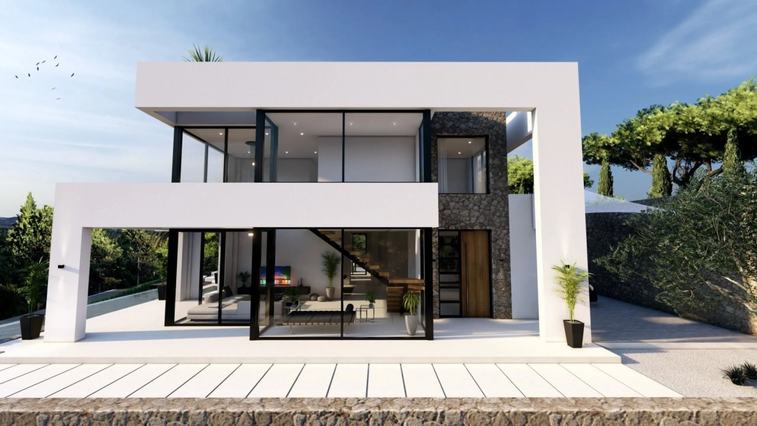 Luxury villa in the Bassetes area of ​​Benissa