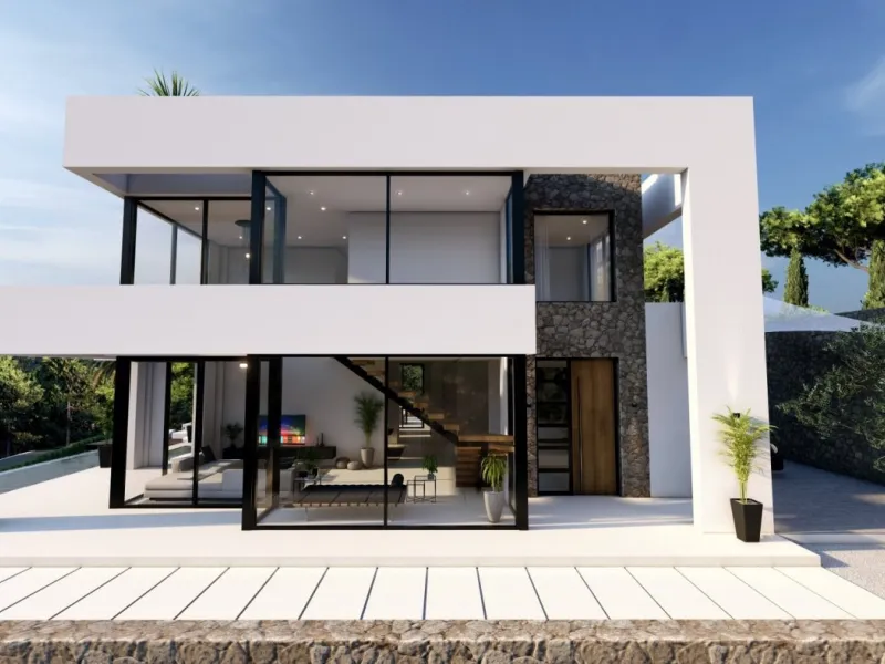 Luxury villa in the Bassetes area of ​​Benissa