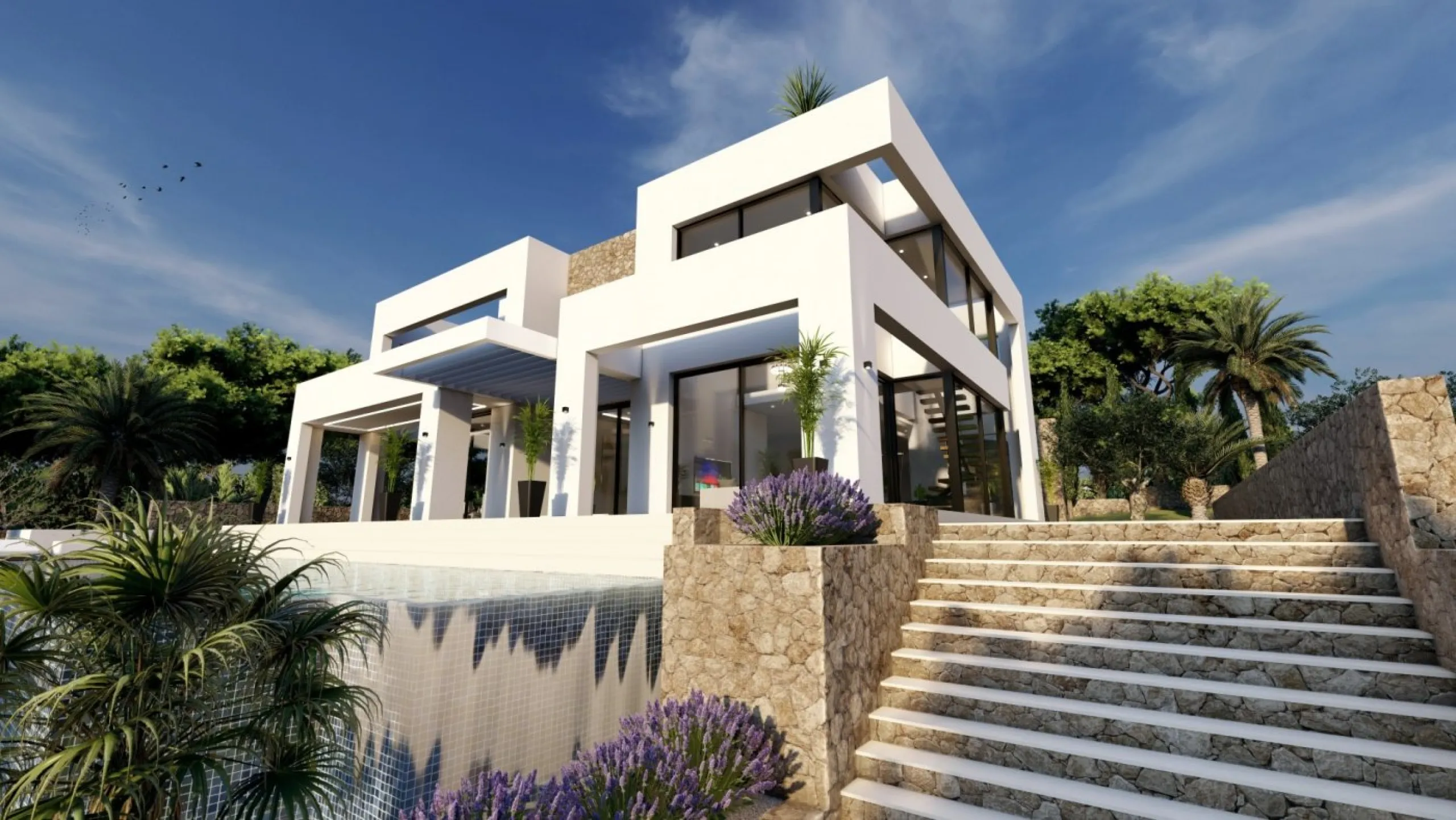 Luxury villa in the Bassetes area of ​​Benissa
