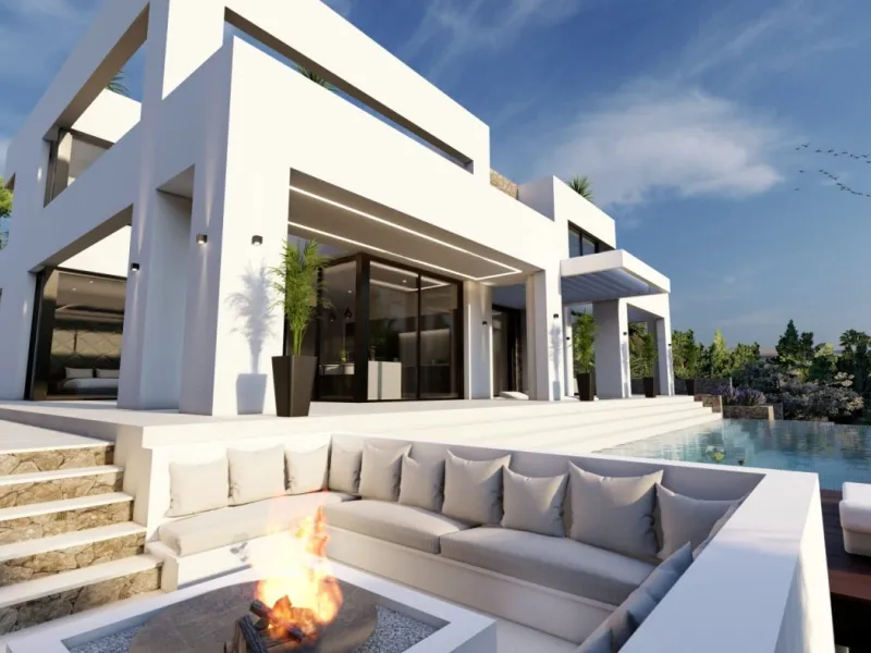 Luxury villa in the Bassetes area of ​​Benissa