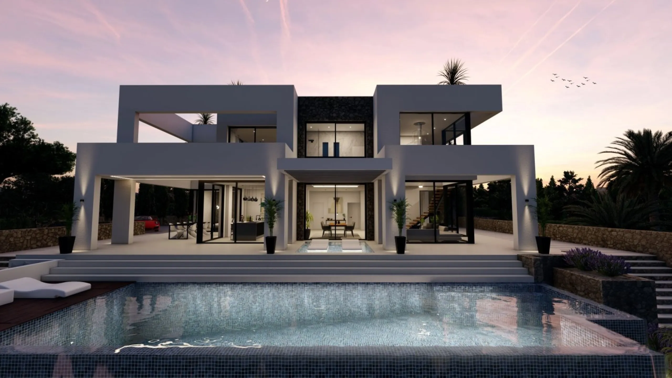 Luxury villa in the Bassetes area of ​​Benissa