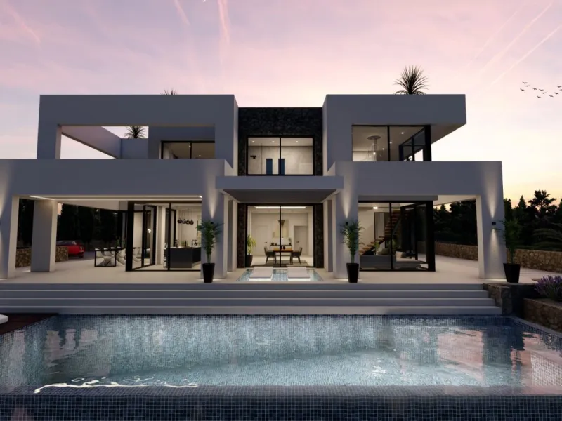 Luxury villa in the Bassetes area of ​​Benissa