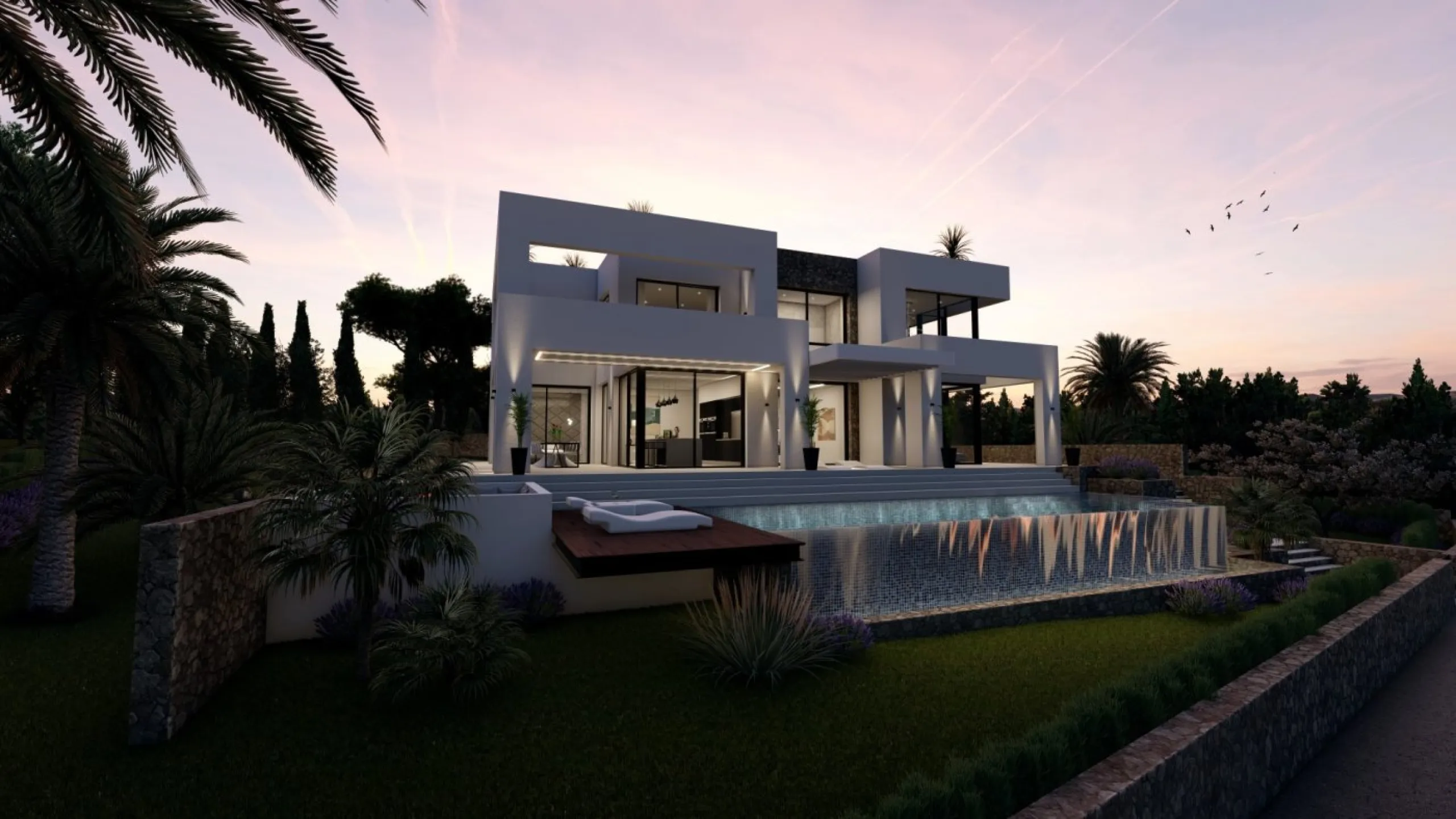 Luxury villa in the Bassetes area of ​​Benissa