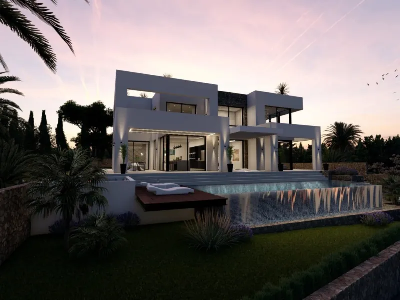 Luxury villa in the Bassetes area of ​​Benissa