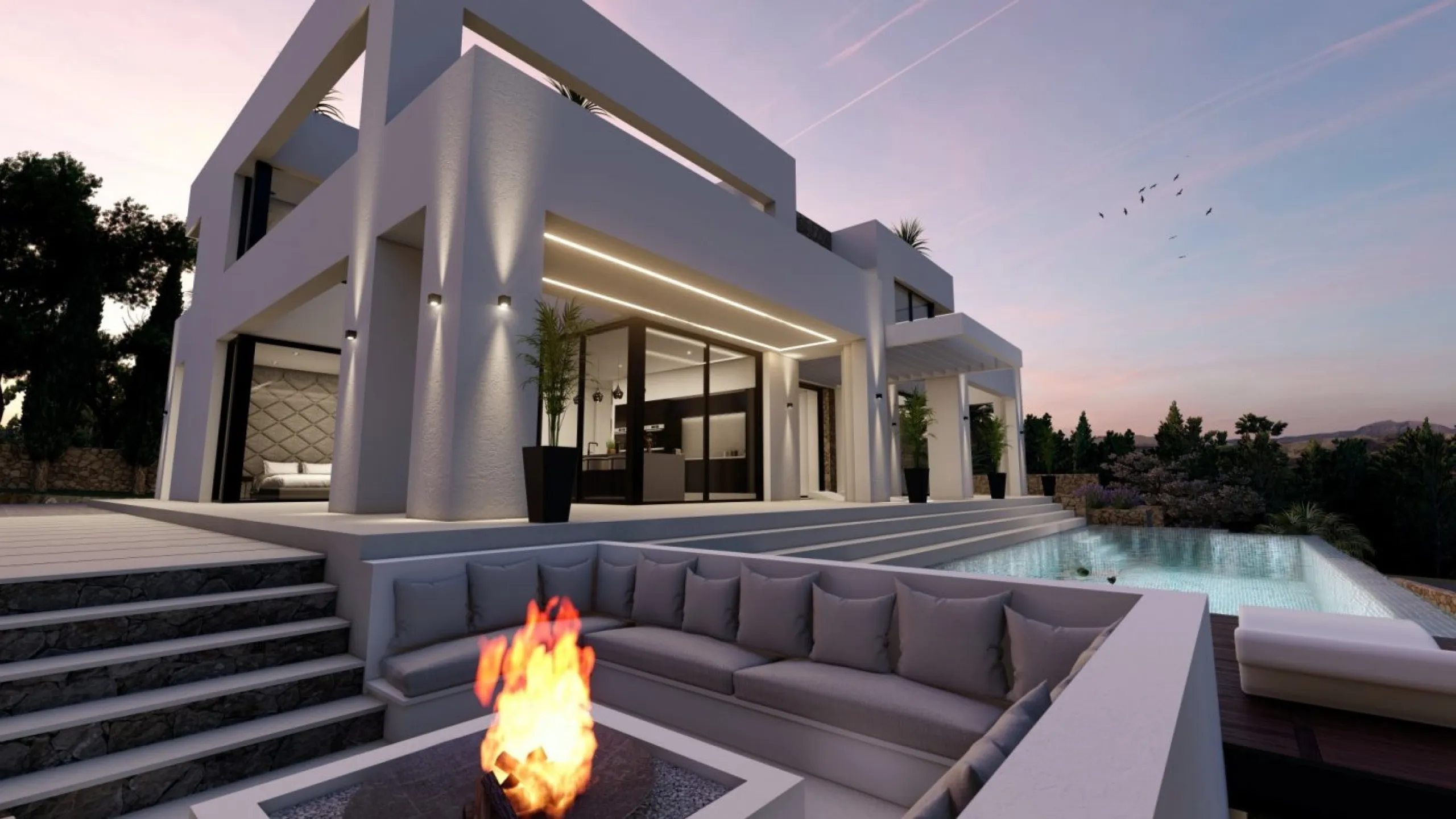 Luxury villa in the Bassetes area of ​​Benissa