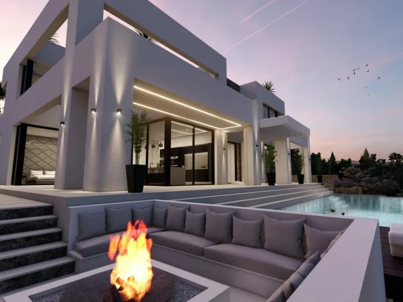 Luxury villa in the Bassetes area of ​​Benissa