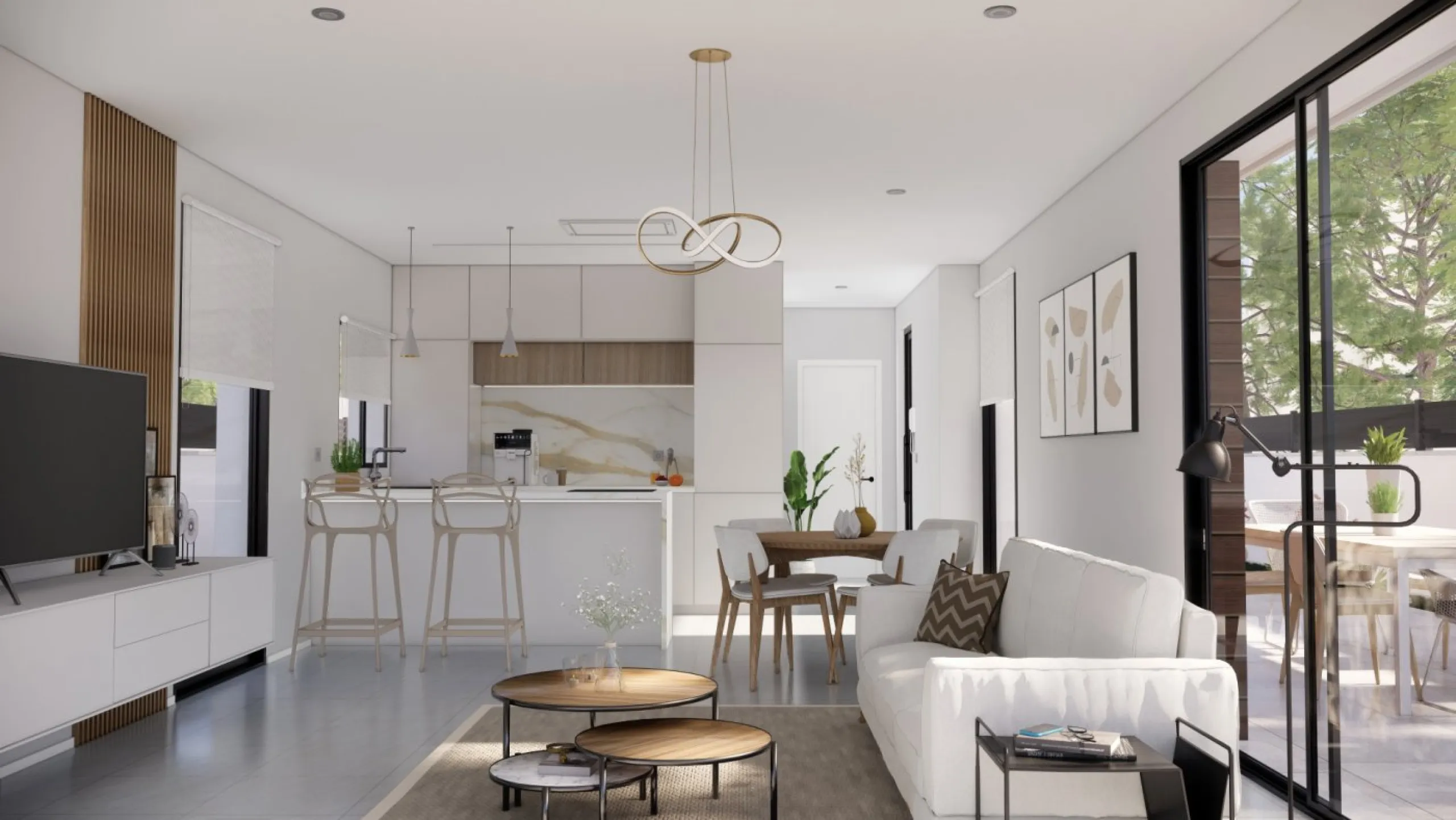 VILLAS DE OBRA NUEVA EN PILAR DE LA HORADADA EN EL CAMPO DE GOLF