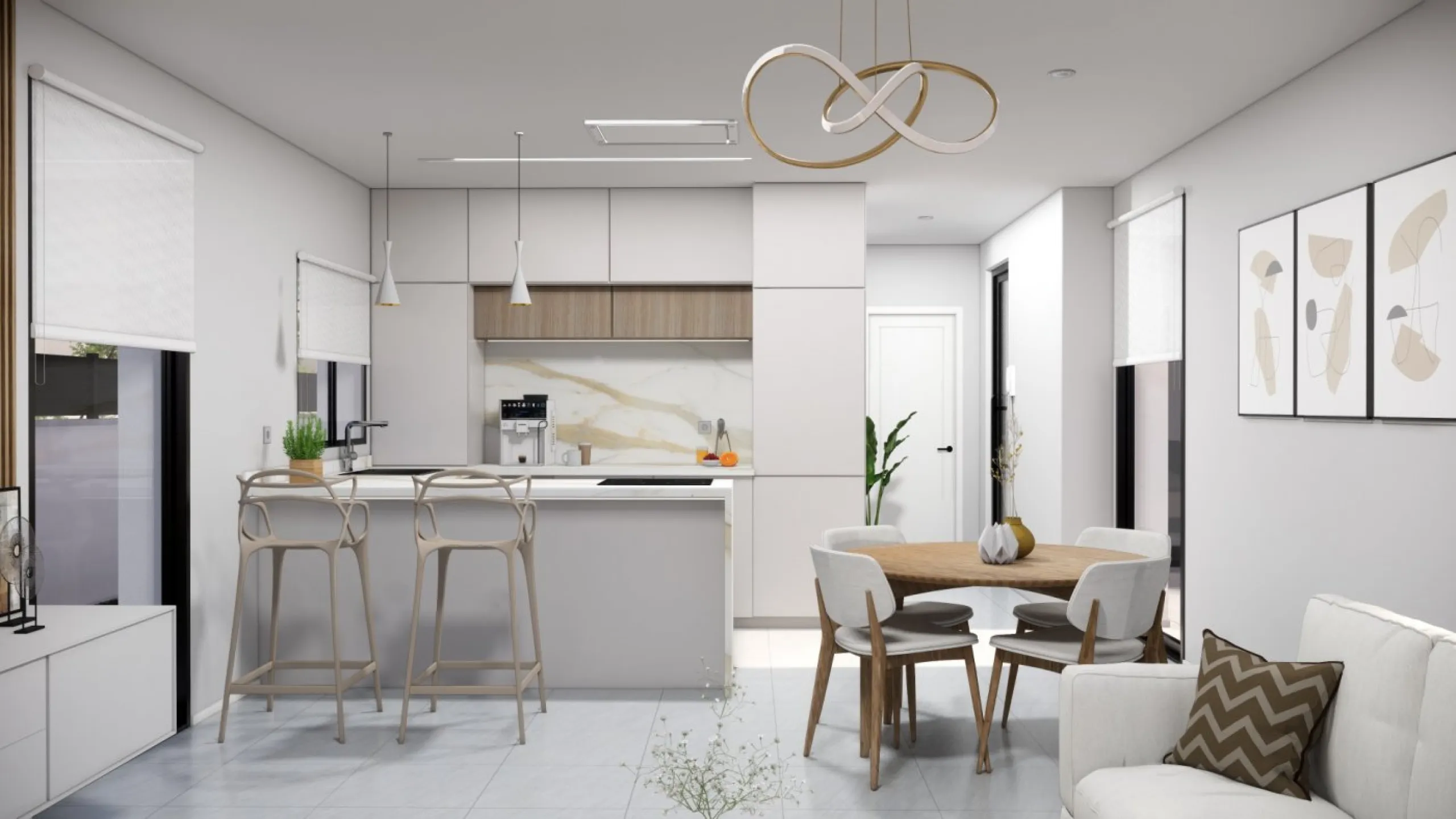 VILLAS DE OBRA NUEVA EN PILAR DE LA HORADADA EN EL CAMPO DE GOLF
