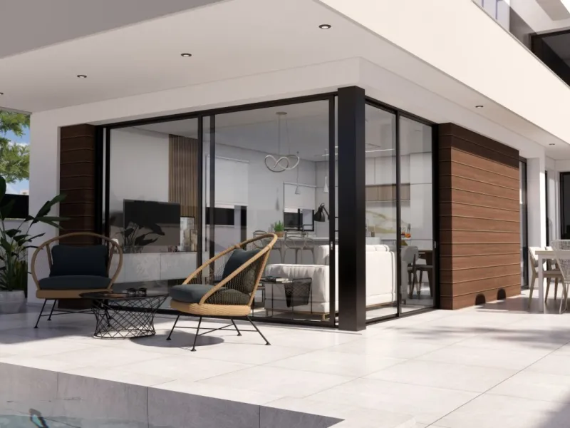 VILLAS DE OBRA NUEVA EN PILAR DE LA HORADADA EN EL CAMPO DE GOLF