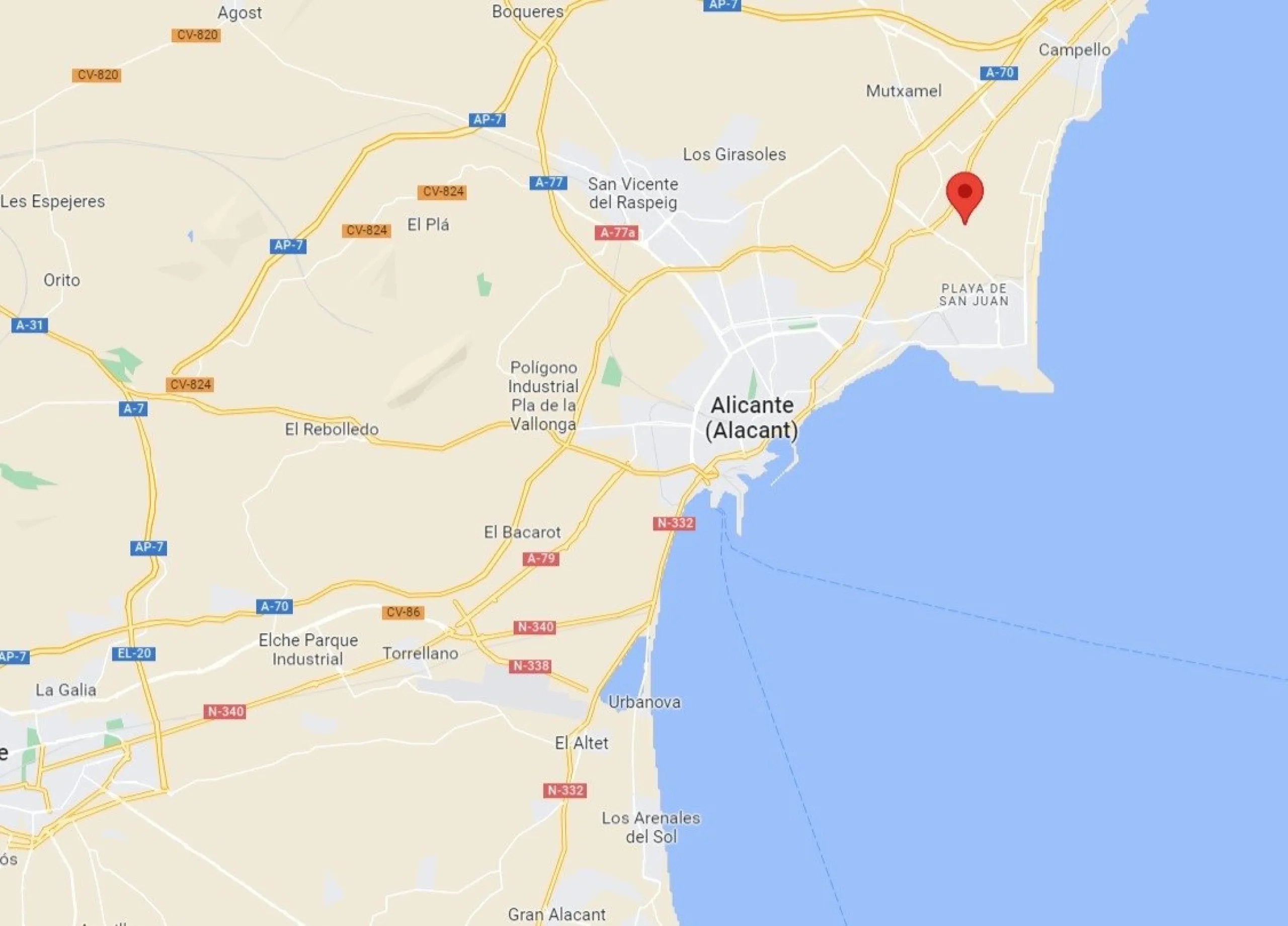 Nuevo proyecto de apartamentos en Playa de San Juan