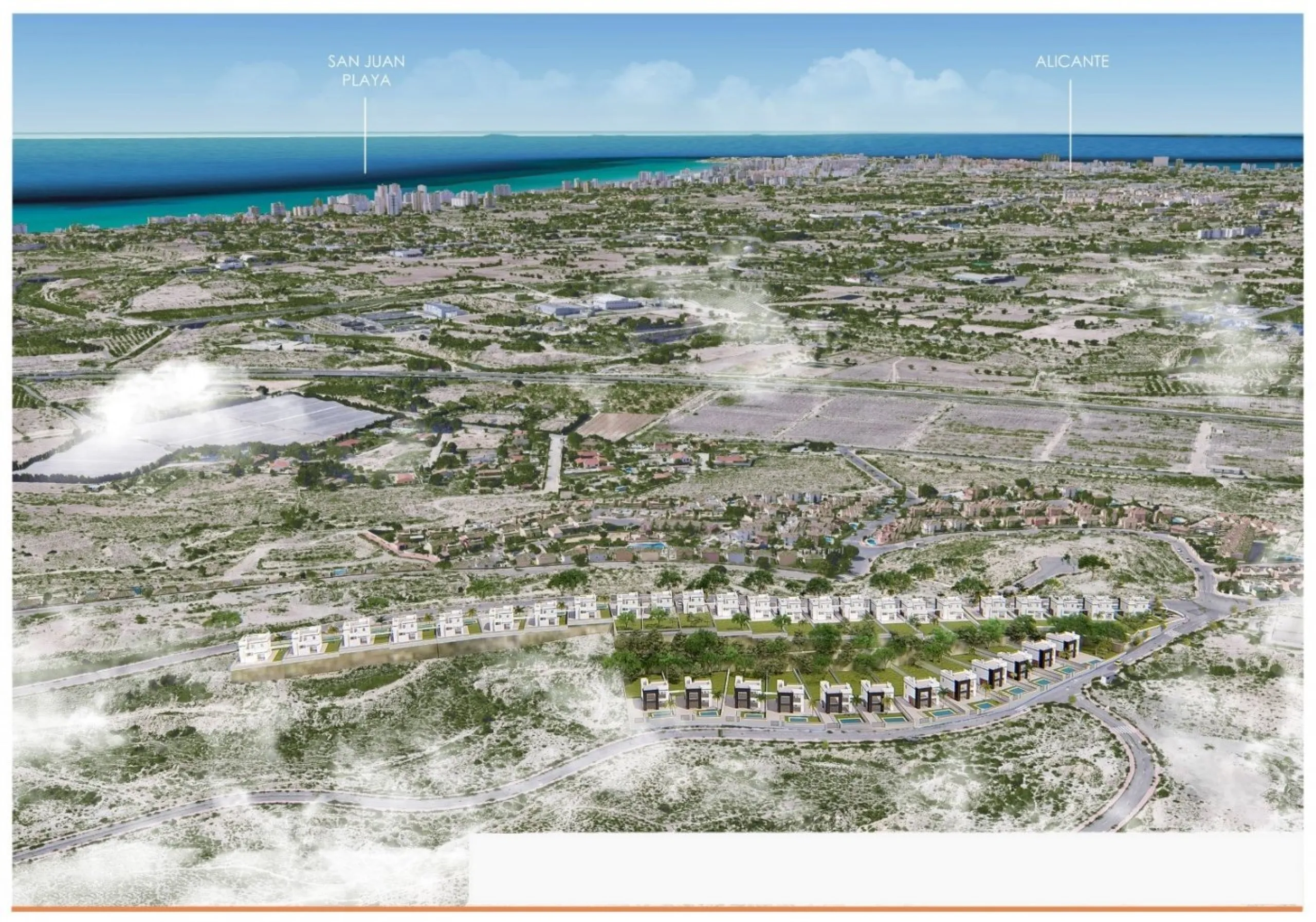 Villas de obra nueva con piscina privada