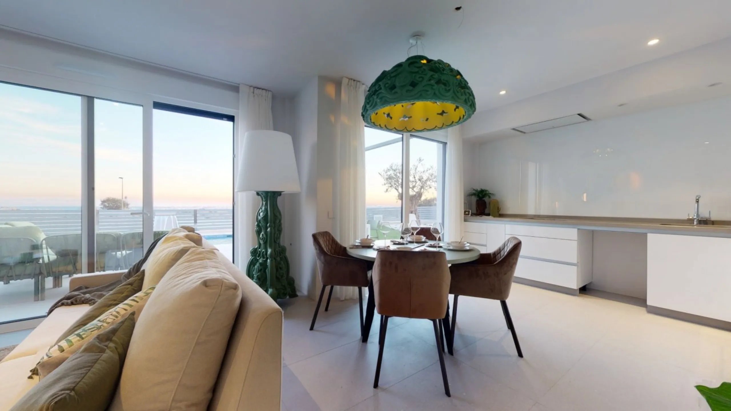 Villas de obra nueva con piscina privada