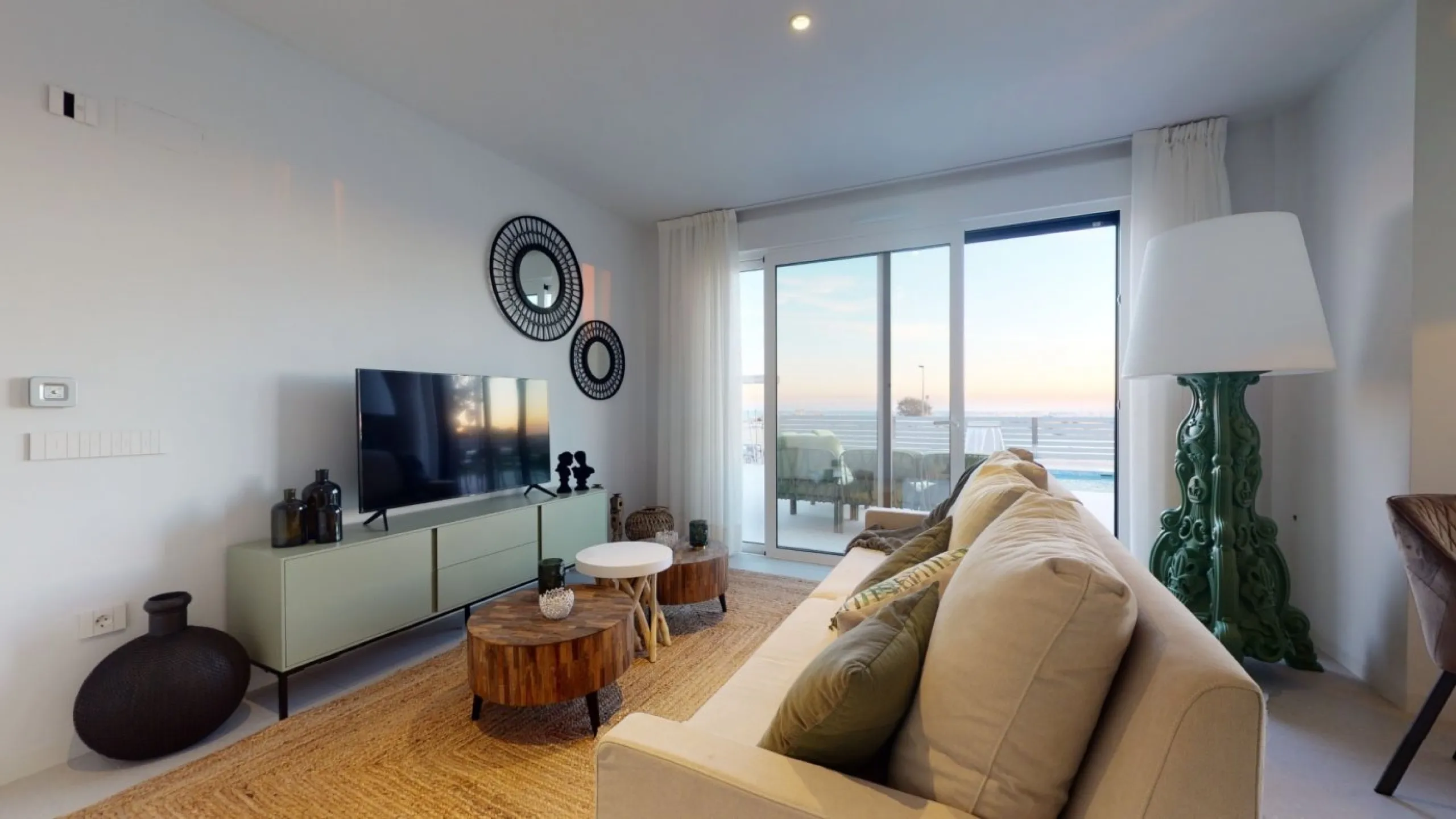 Villas de obra nueva con piscina privada