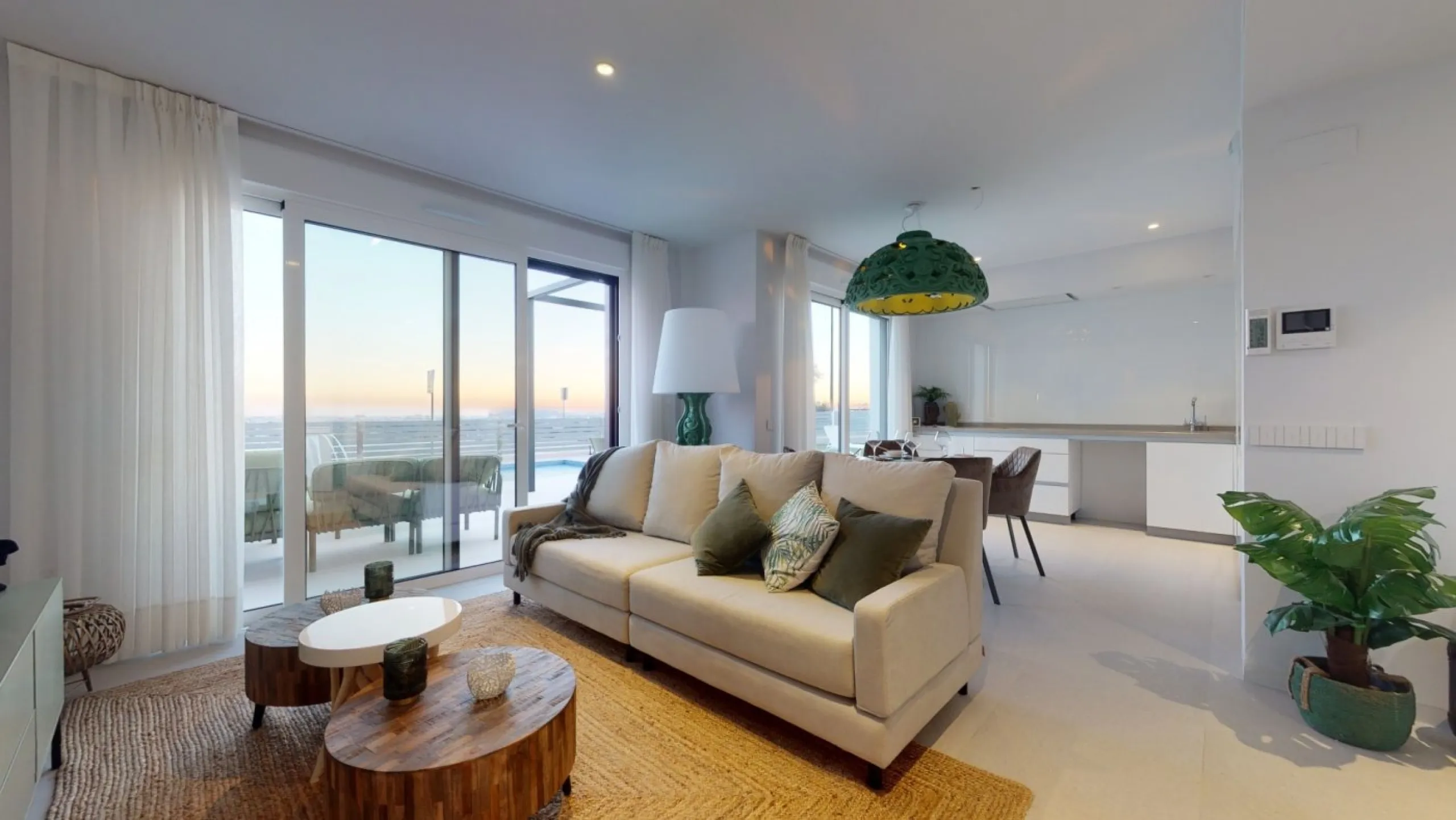 Villas de obra nueva con piscina privada