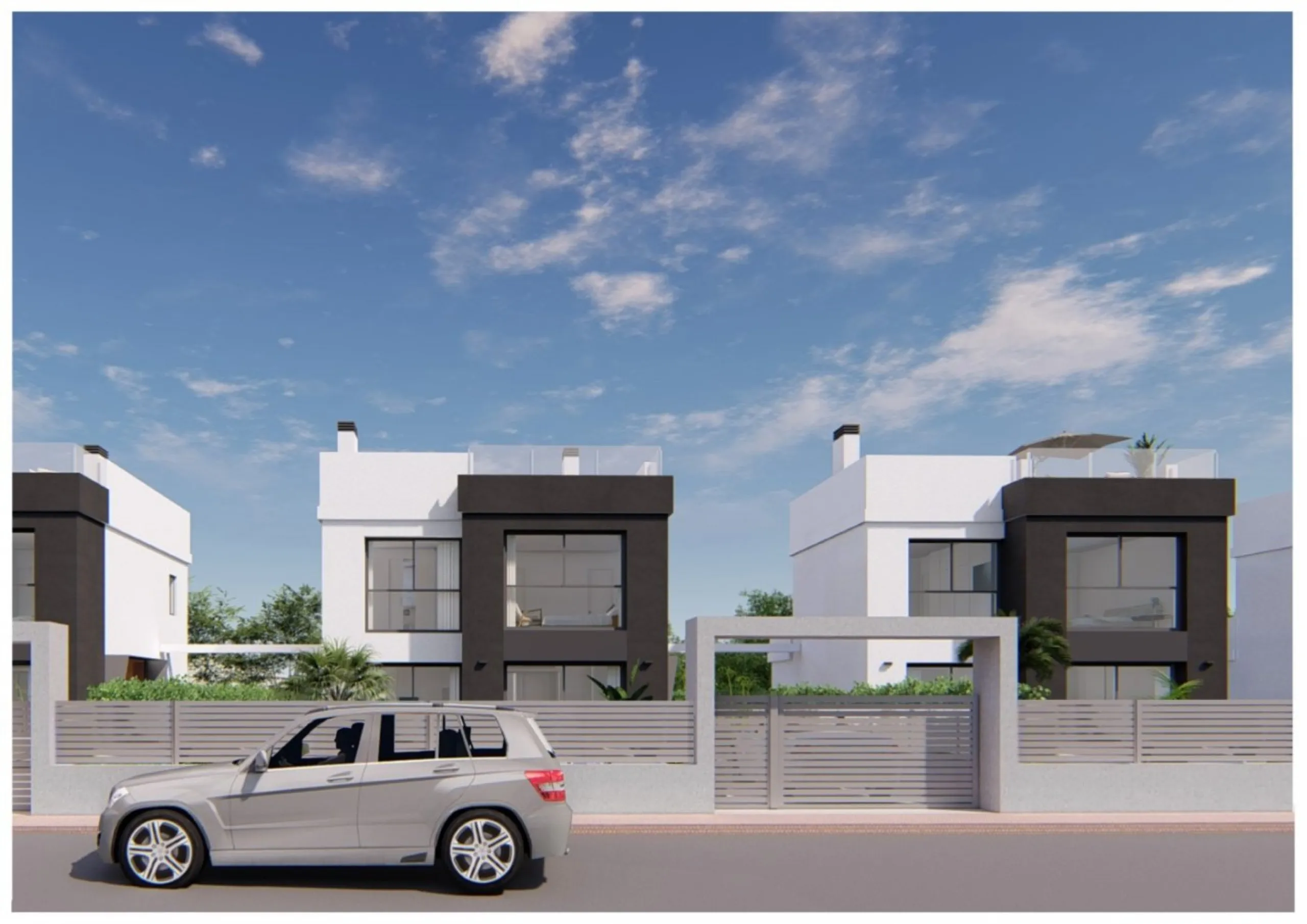 Villas de obra nueva con piscina privada