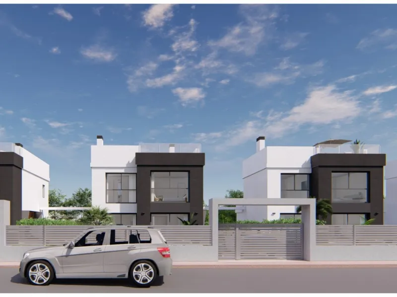 Villas de obra nueva con piscina privada
