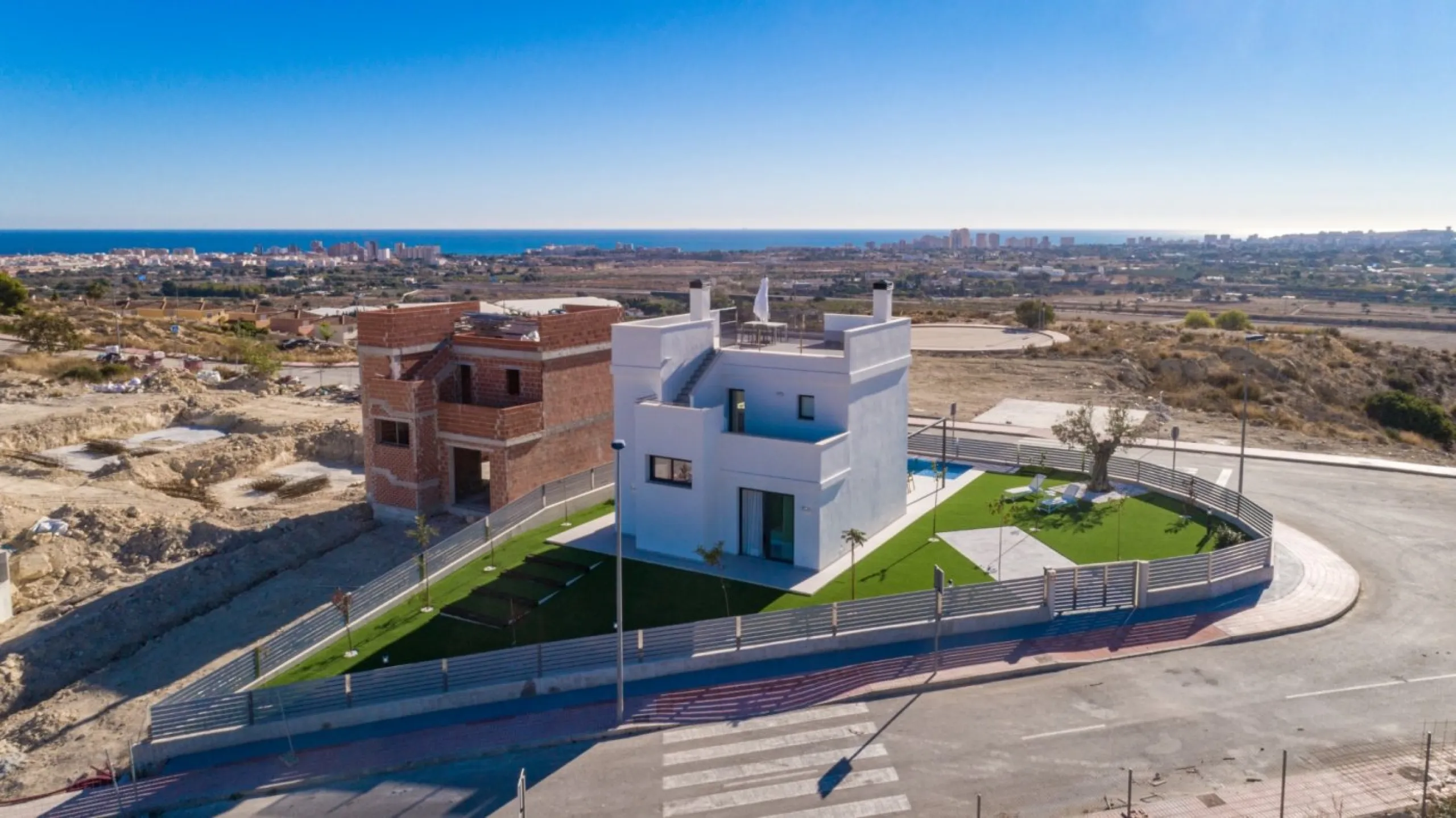 Villas de obra nueva con piscina privada