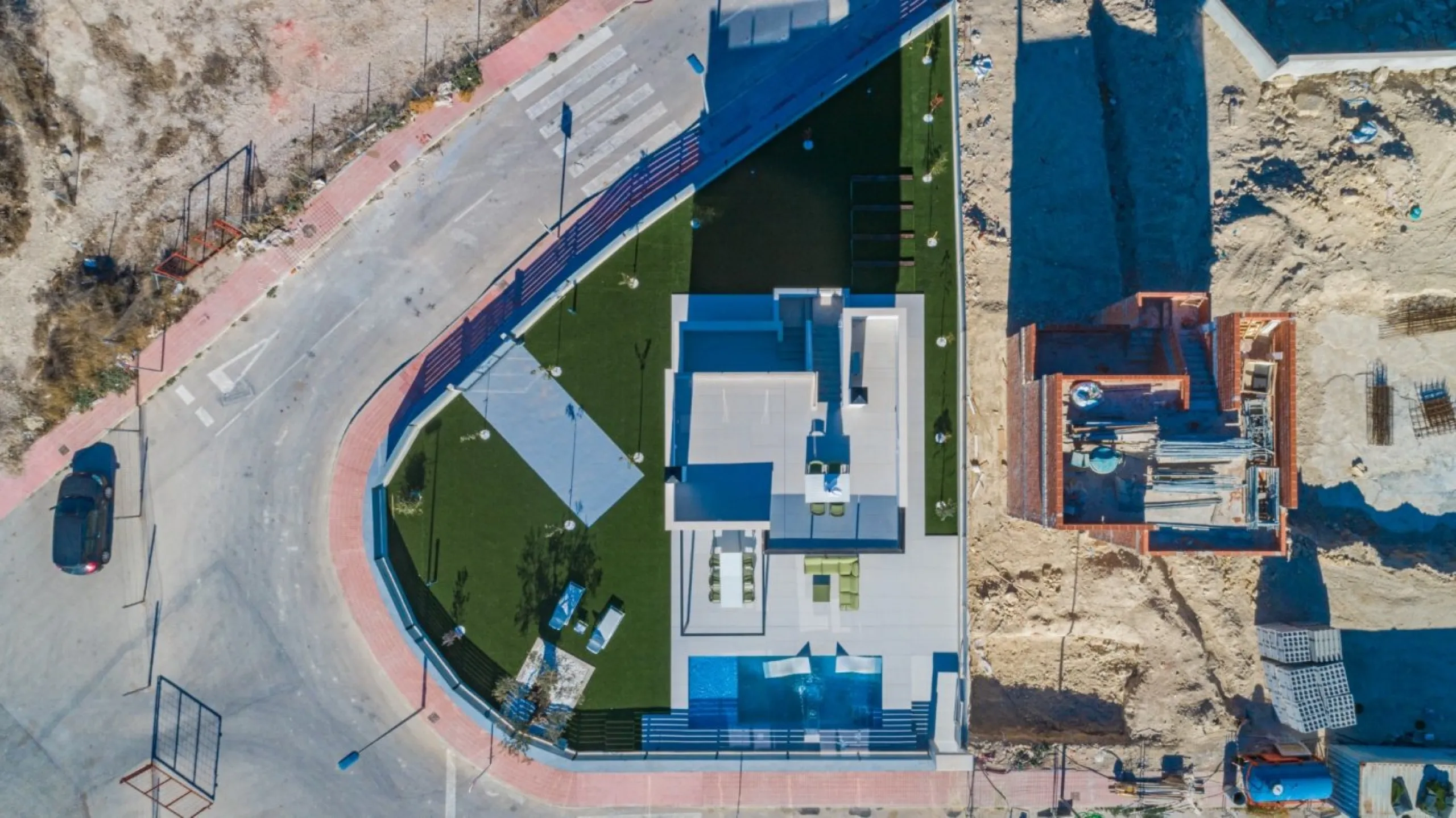 Villas de obra nueva con piscina privada