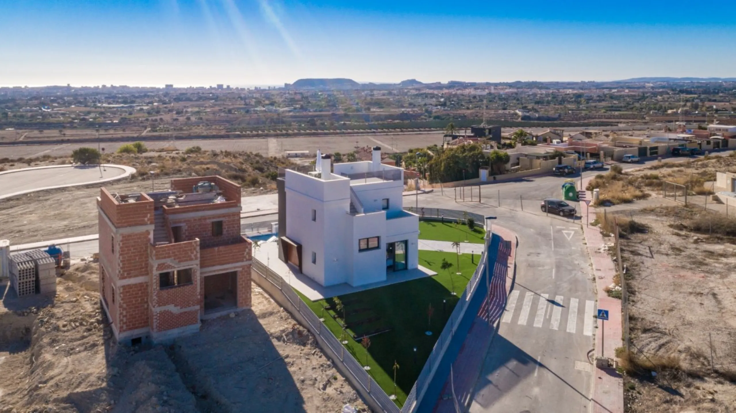 Villas de obra nueva con piscina privada