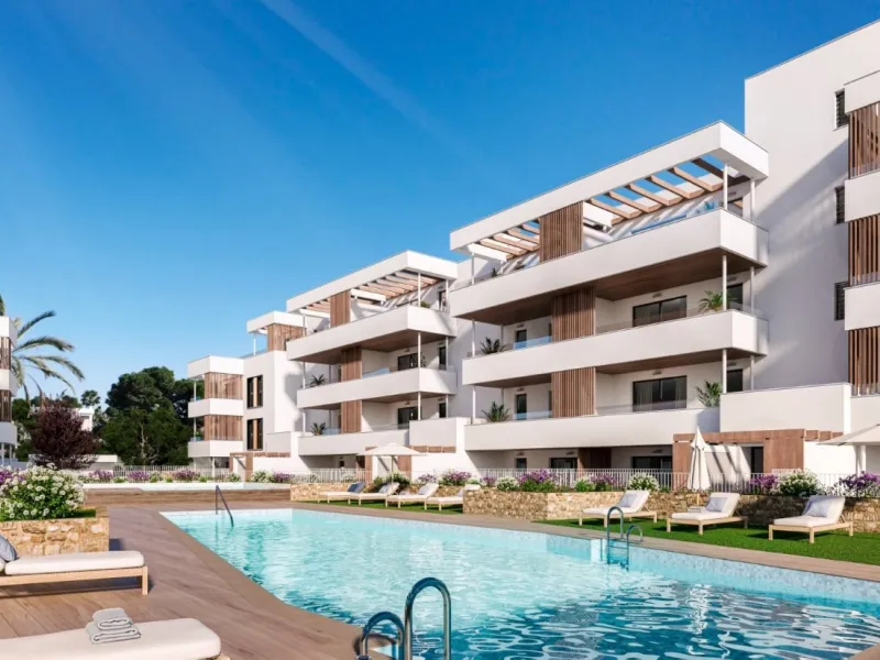 Viviendas de nueva construcción y sostenibles junto al mar