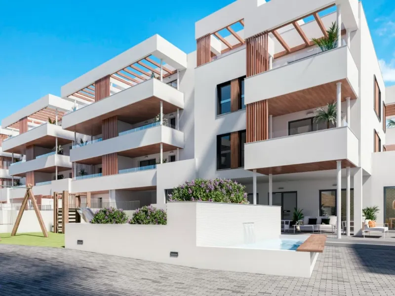 Viviendas de nueva construcción y sostenibles junto al mar