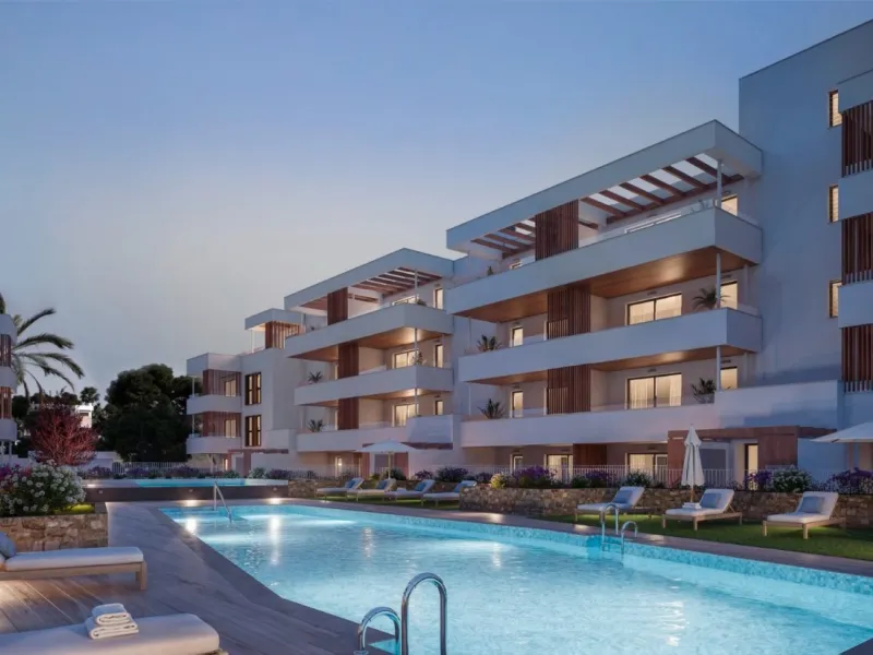 Viviendas de nueva construcción y sostenibles junto al mar