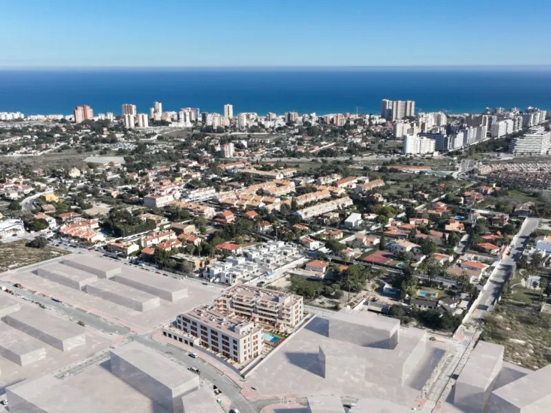 Viviendas de nueva construcción y sostenibles junto al mar