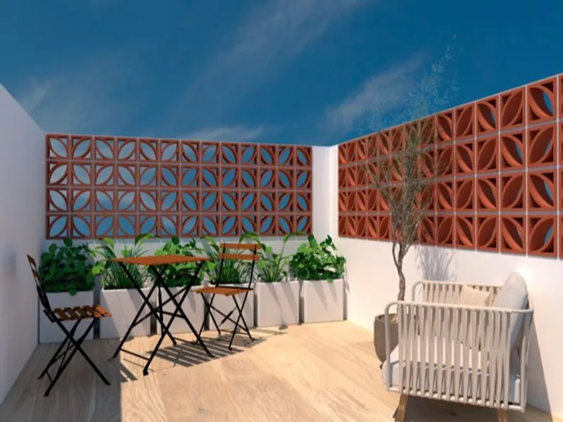 Bright Penthouse Studio with Terrace in La Font de la Guatlla, Barcelona