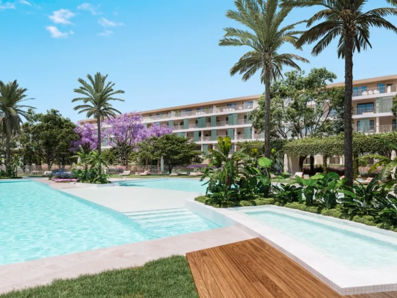 Viviendas de obra nueva con piscina junto al puerto de Denia