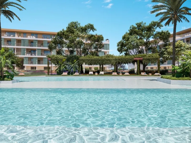 Viviendas de obra nueva con piscina junto al puerto de Denia