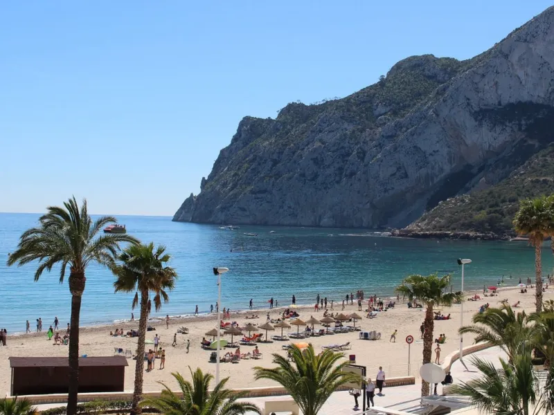 Apartamento de 2 dormitorios en primera línea de playa
