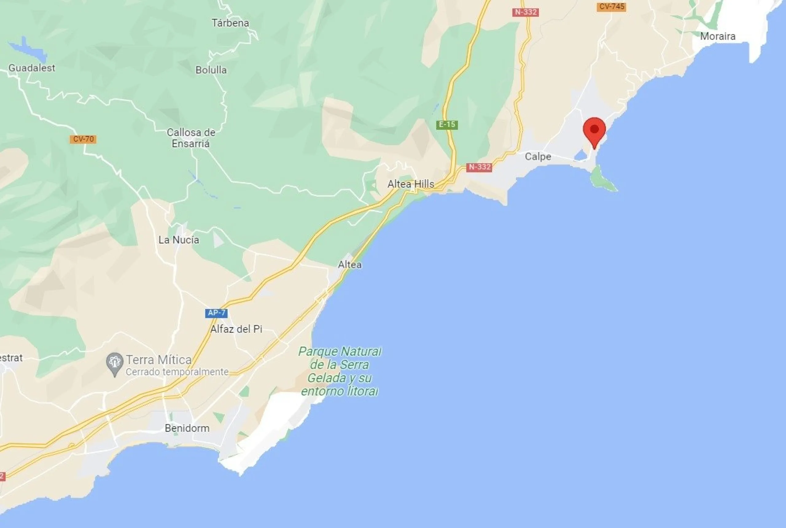 Apartamento de 2 dormitorios en primera línea de playa