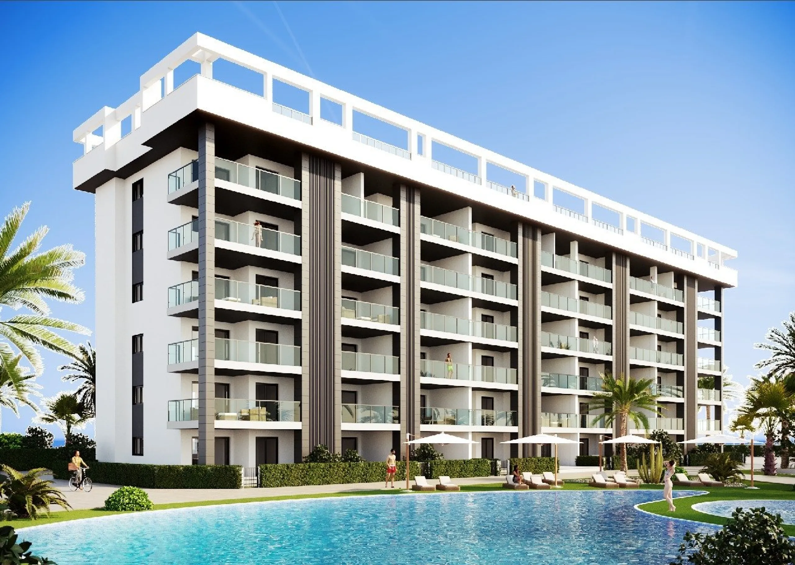 Un residencial privado Edén Beach La Mata
