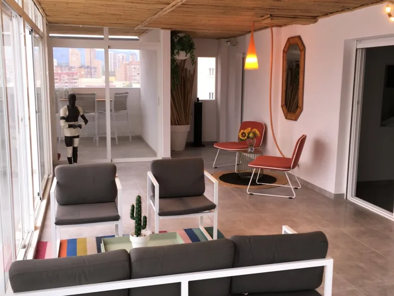 MARVELLOUS PENTHOUSE INBENIDORM IN LA CALA WITH SEA VIEWS
