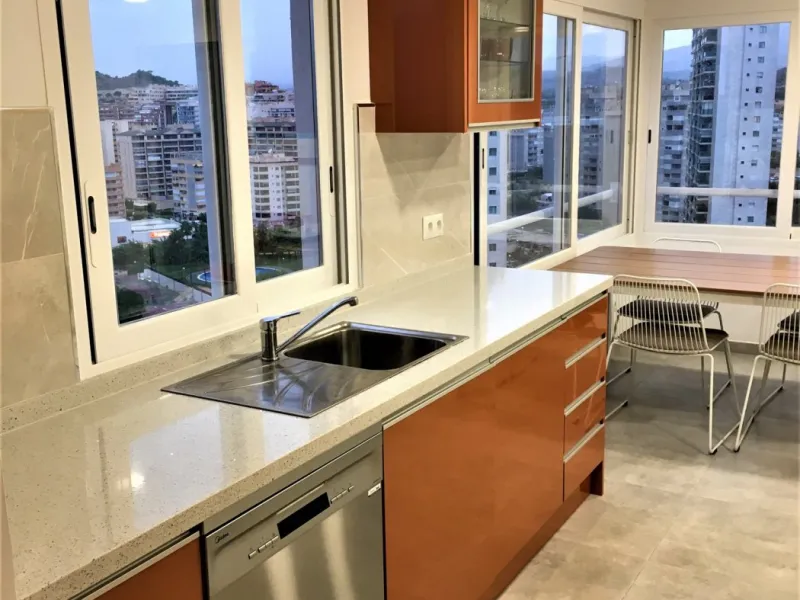 MARVELLOUS PENTHOUSE INBENIDORM IN LA CALA WITH SEA VIEWS