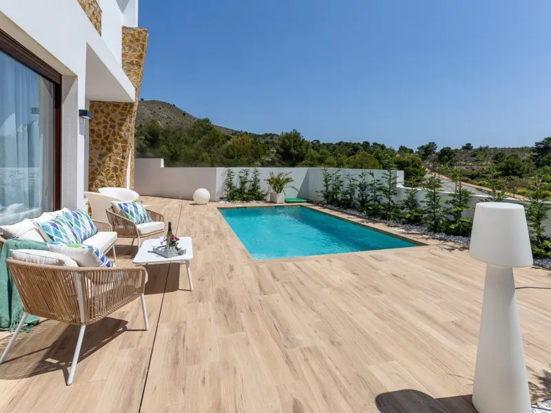 Villas with pool in Sea Hills Finestrat