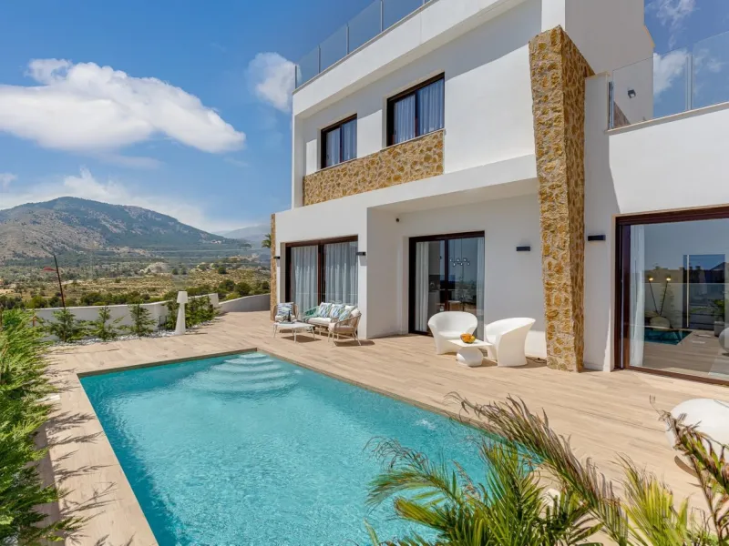 Villas con piscina en Sea Hills de Finestrat