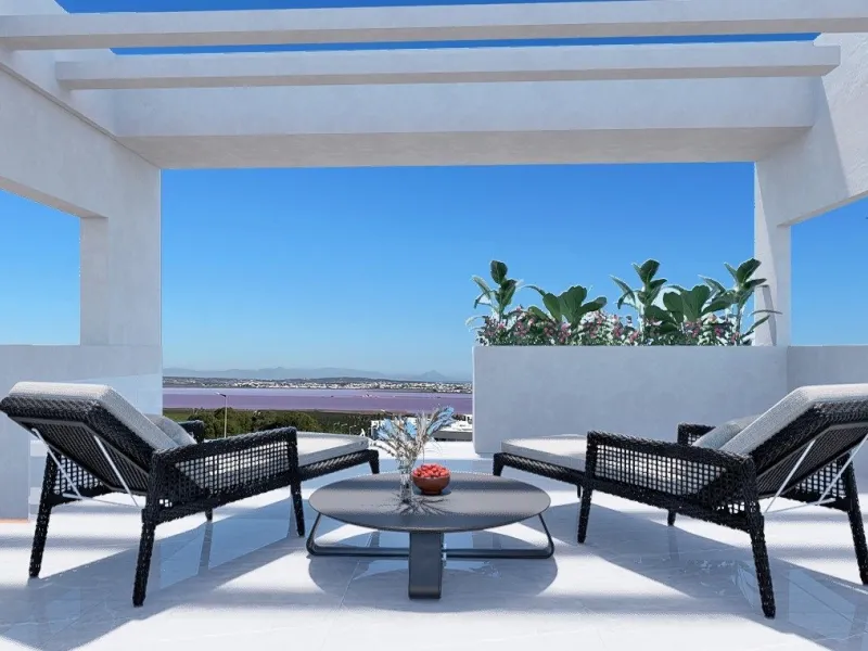 RESIDENCIAL DE OBRA NUEVA CONSTRUCCIÓN DE APARTAMENTOS BUNGALOW EN LOS BALCONES