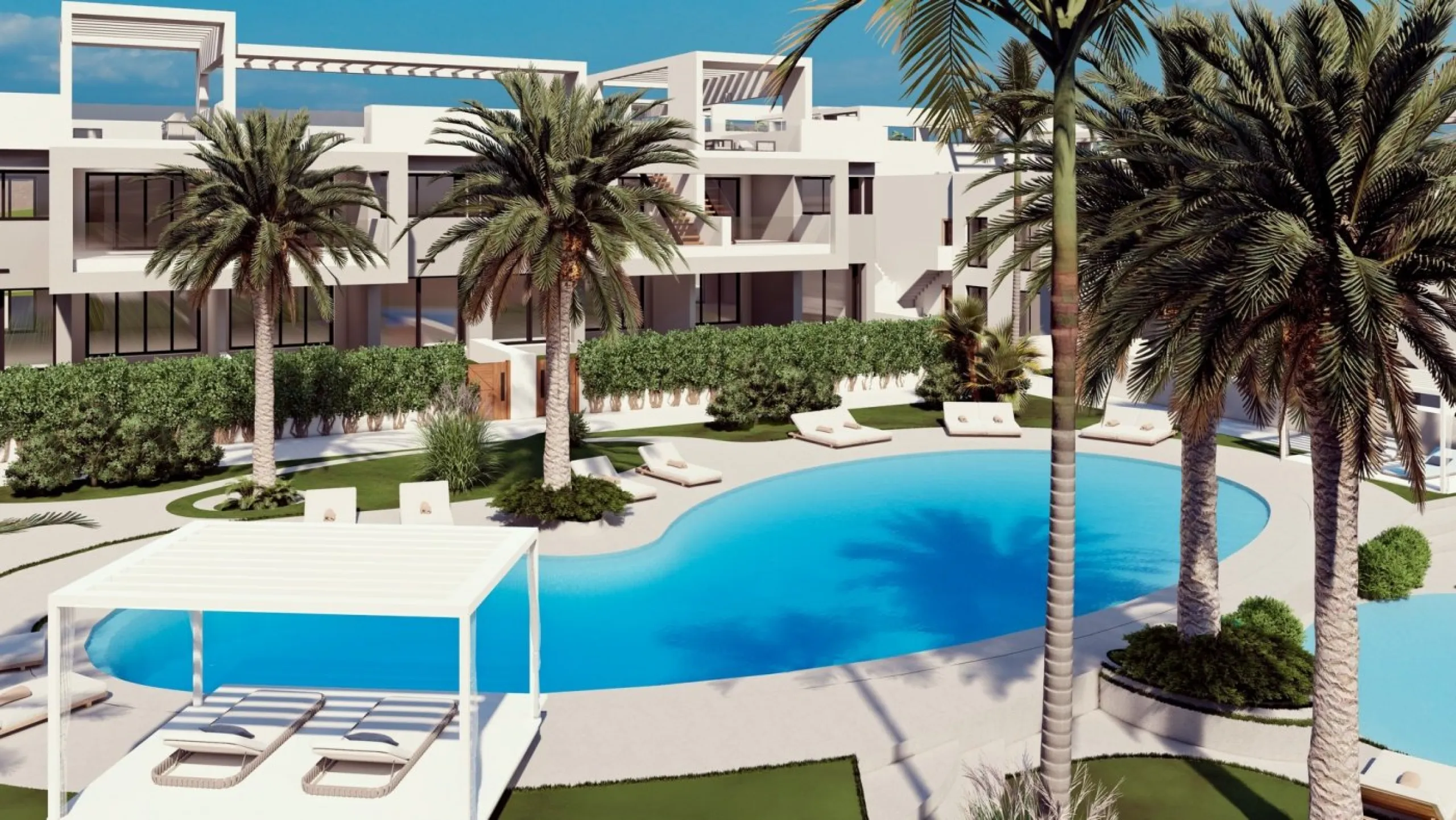 RESIDENCIAL DE OBRA NUEVA CONSTRUCCIÓN DE APARTAMENTOS BUNGALOW EN LOS BALCONES