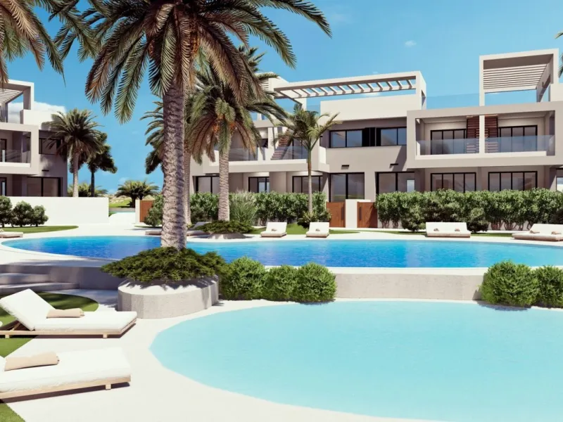 RESIDENCIAL DE OBRA NUEVA CONSTRUCCIÓN DE APARTAMENTOS BUNGALOW EN LOS BALCONES