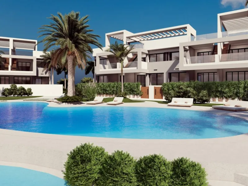 RESIDENCIAL DE OBRA NUEVA CONSTRUCCIÓN DE APARTAMENTOS BUNGALOW EN LOS BALCONES